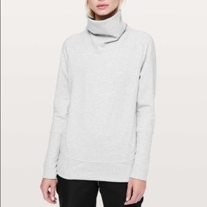 Lululemon High Lines Pullover in Grey